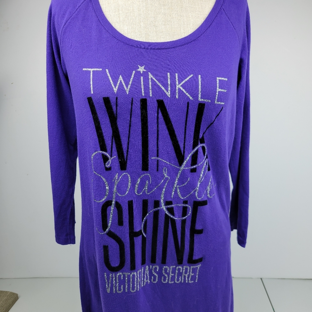 Victoria secret Cotton Long Scoop-neck Sleepshirt